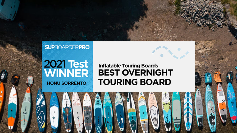 Honu Sorrento: TEST WINNER 2021 of SUPBOARDER PRO’s Inflatable Touring Test