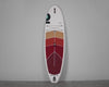 Honu byron 9'8 inflatalbe allrounder paddleboard being carried in and out of room.